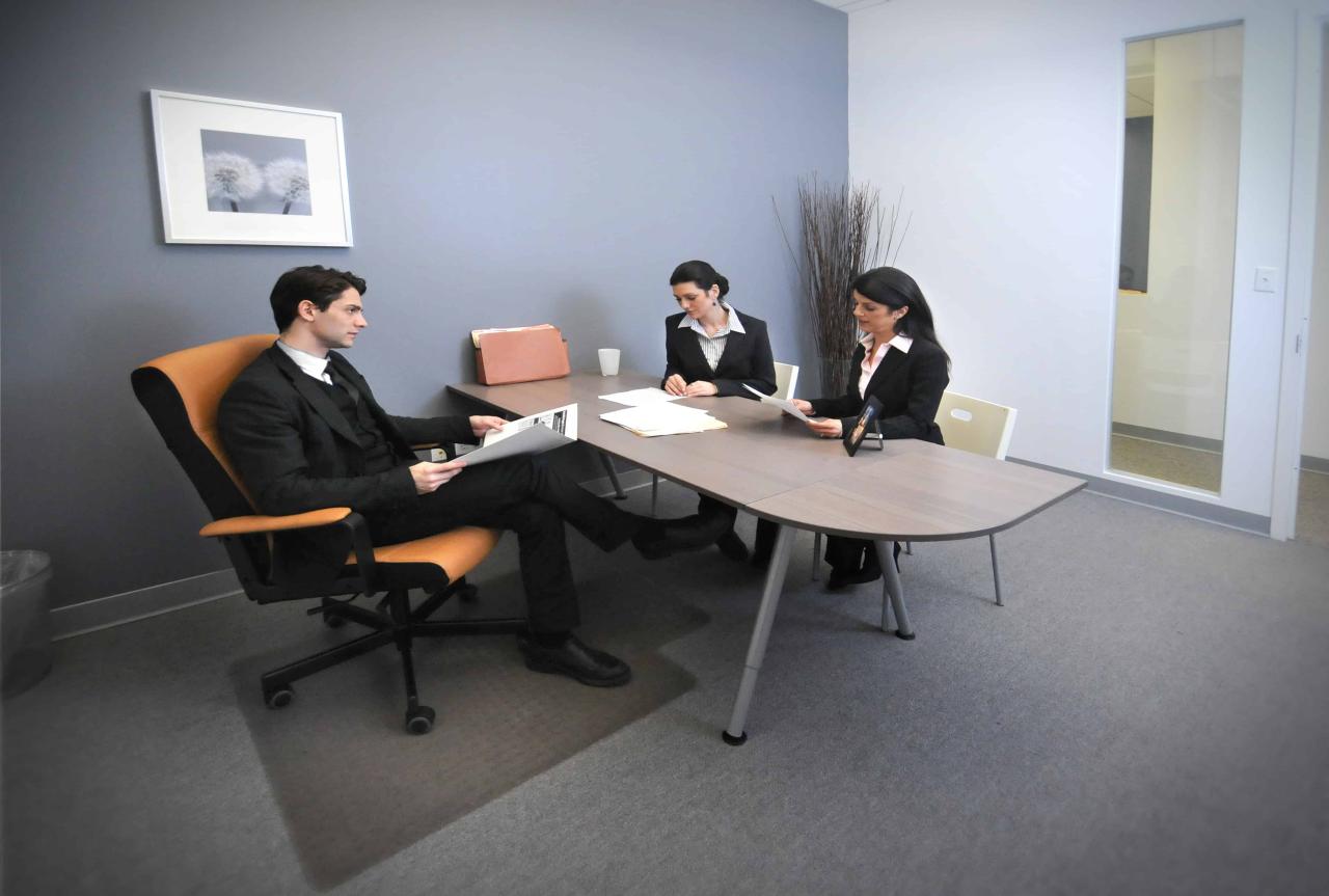 Shared office space for lawyers