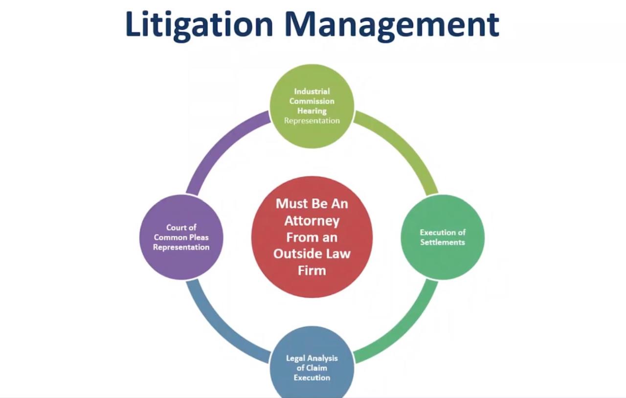 When a litigation hold is received management