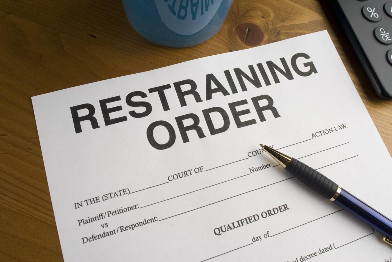 How to file a restraining order in wisconsin