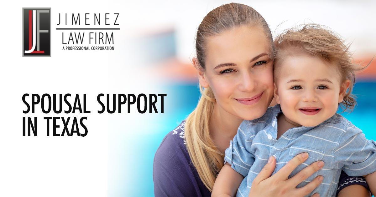 Spousal support in texas
